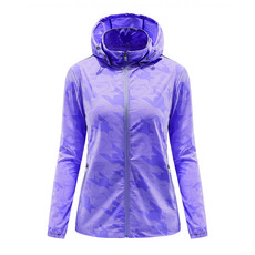 AOULS 女款印花運動防風夾克 2188