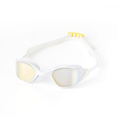 KeepSwimming 競速選手用鏡面泳鏡, 1個, 雏菊白