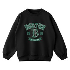 JENNY Junior Club 兒童款 Oversize Boston 大學T JN1087M