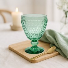 빌레로이앤보흐 보스턴 고블렛 잔 그린, 400ml, 1개