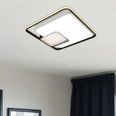 WONHA 室內 LED 位房間燈高端 80W, 白+黑