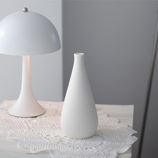 Haru Gonggan 造型陶瓷花瓶 B款 白色, 單色