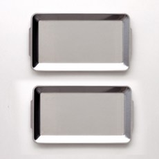 이우아여사 어반 304스텐 사각 플레이트, 2개
