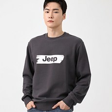 지프 남녀공용 어센틱 어드벤처 긴소매 맨투맨 JP6TSU839