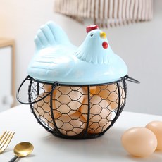 Market Pio 咕咕雞陶瓷雞蛋籃, 款式5, 1個
