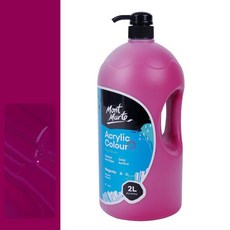 Mont Marte 蒙瑪特 darumi丙烯酸散裝12洋紅色, 1 種顏色, 2L