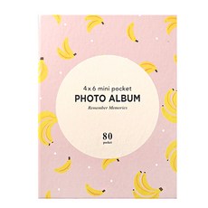 투영디자인 80포켓 포토앨범, 패턴바나나, 40매