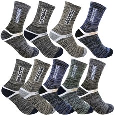 Dadoori 男款 登山襪 9雙組, 顏色隨機, 1組