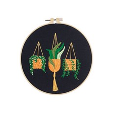 Enasoo 布料手工刺繡入門 十字繡DIY套組, 01, 1套