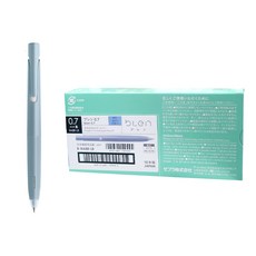 ZEBRA 斑馬牌 bLen 原子筆 0.7mm 10支, 淺藍色(筆身) + 黑色(墨水), 1套