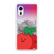 유스픽 디자인 블링 글리터 듀근두근 휴대폰 케이스