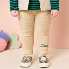 mollimelli 兒童柔軟燈芯絨內搭褲