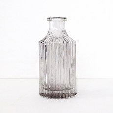 스프링가든 스트링 유리 화병, 블랙, 1개