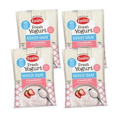 EasiYo DIY減糖優格粉 草莓口味, 176克, 4個