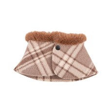 pecanori ZESPA 寵物 Bobori 披肩 M PECA6741B, 棕色, 1個