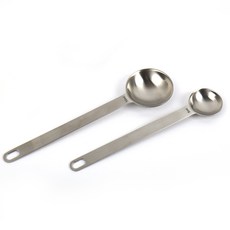 Toodeco 不銹鋼量勺 5ml + 15ml 套裝, 1套