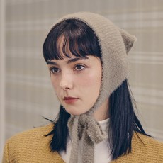 VARZAR 女性標籤針織頭巾