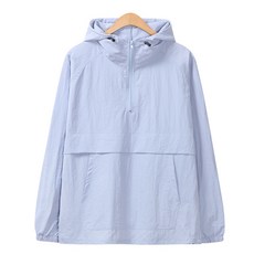 Raymon 輕量防風半開襟連帽上衣