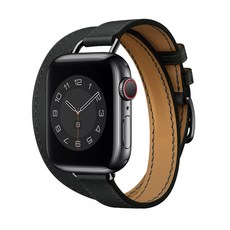 迷你雙環智慧手錶錶帶 38mm/40mm, 黑色