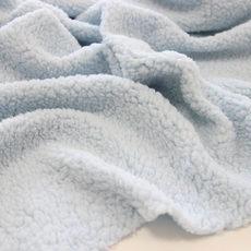 릴리패브릭 스무디 단면 양털 원단, 스카이, 1개