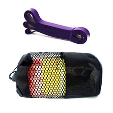 Lenwave 引體向上帶 step 4 + 防滑瑜伽巾, 紫色（提拉帶），隨機發貨（瑜伽巾）