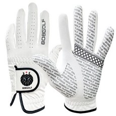 808GOLF 男女通用防滑高爾夫手套 左手用18號, 混和顏色, 2個