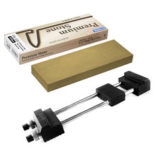 2000 Naniwa 高級磨石 + Zeus 橡膠磨石架, 1套