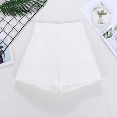 안다로미 여성용 샤인리즈 숏팬츠