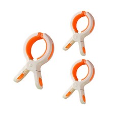 可愛的加密狗大衣夾白色, 3個