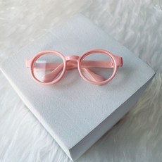Chilshi Labubu 娃娃眼鏡配件, 粉紅色, 1個