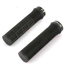 VLLU 單邊鎖定自行車握把 25/100 G241, 黑色, 2個