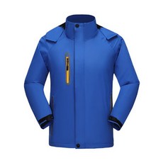 Rion 男士簡潔撞色拉鍊登山防風外套 JJ160