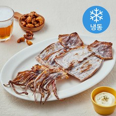 우물우물 잘말려 구수한 마른오징어 2미 (냉동), 1개, 90g