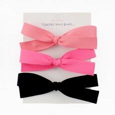 chenny bongbong 女童夏日假期Vivian髮夾3件組