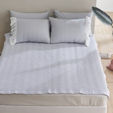 gBEDDING Zootopia高密度60支府綢絎縫薄墊, 灰色