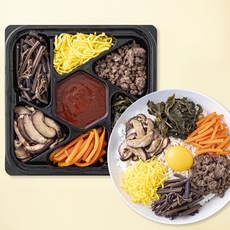 슈퍼키친 바로만든 소고기나물 비빔밥 재료, 210g, 1개