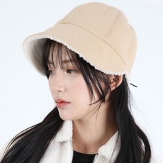 오플랑 겨울 베이직 탄탄포근 무지 모직 뽀글이 폴라폴리스 보넷 O34I009