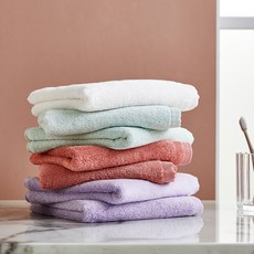 Modern House 日常洗臉毛巾 7件組 170g 棉紗, 1套, 柔和