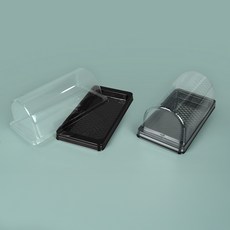 DesignPackage 捲筒透明圓頂盒 50入