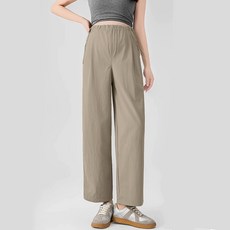 daysoy 兩側綁帶寬版孕婦長褲