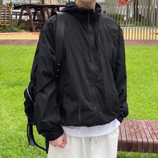 連帽防風夾克 O2098