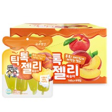 水蜜桃口味果凍 8包入, 1.28kg, 1盒