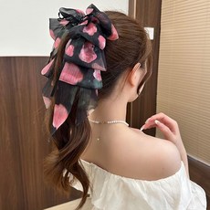 Paperments 褶皺花瓣大蝴蝶結抓夾 11110