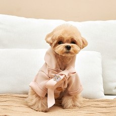 petit dog Bunny毛呢大衣 DJ015, 淺粉紅色