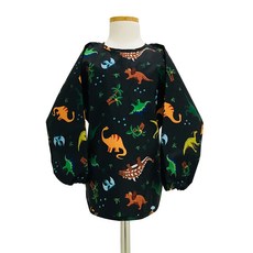 BANY KIDS 兒童防水長袖美術畫畫衣, 恐龍