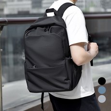 Elsso 休閒大容量後背包, 黑色