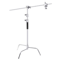 Von-Jän 攝影用燈光握臂C型腳架套組 330 x 128 cm, 1個, LT-337