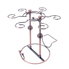 Cantaramer家庭派對紅酒架紅酒杯架 B RD 138, 棕色的, 1個