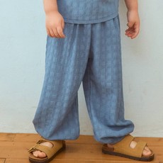 First Blue 兒童涼爽寬鬆長褲