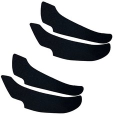 JB 車門防踢保護貼膜組 前排 2入+後排 2入, 黑色, 地點（2018年7月）